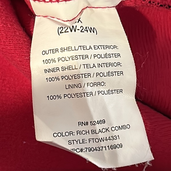 Hooded Free Tech 3X 22/24W Zip Front waterproof outdoor Jacket Soft Lining - Picture 8 of 9